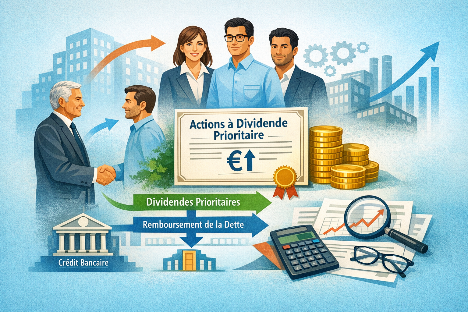 Intégrer ses salariés au capital via des actions à dividende prioritaire